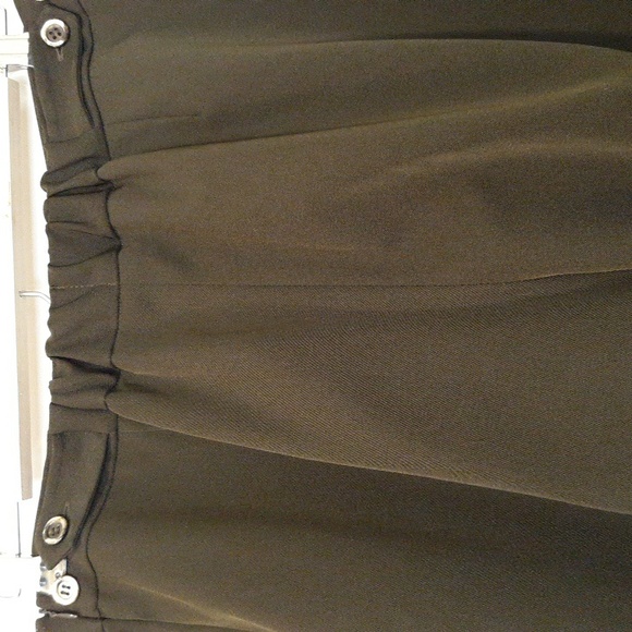 Harve Benard Dark Green Slacks Trousers Dress Pants Careerwear Like New sz 6 - Picture 7 of 8